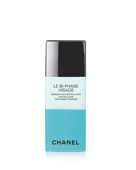 chanel le bi phase visage anti pollution face makeup remover|Chanel cleansers.